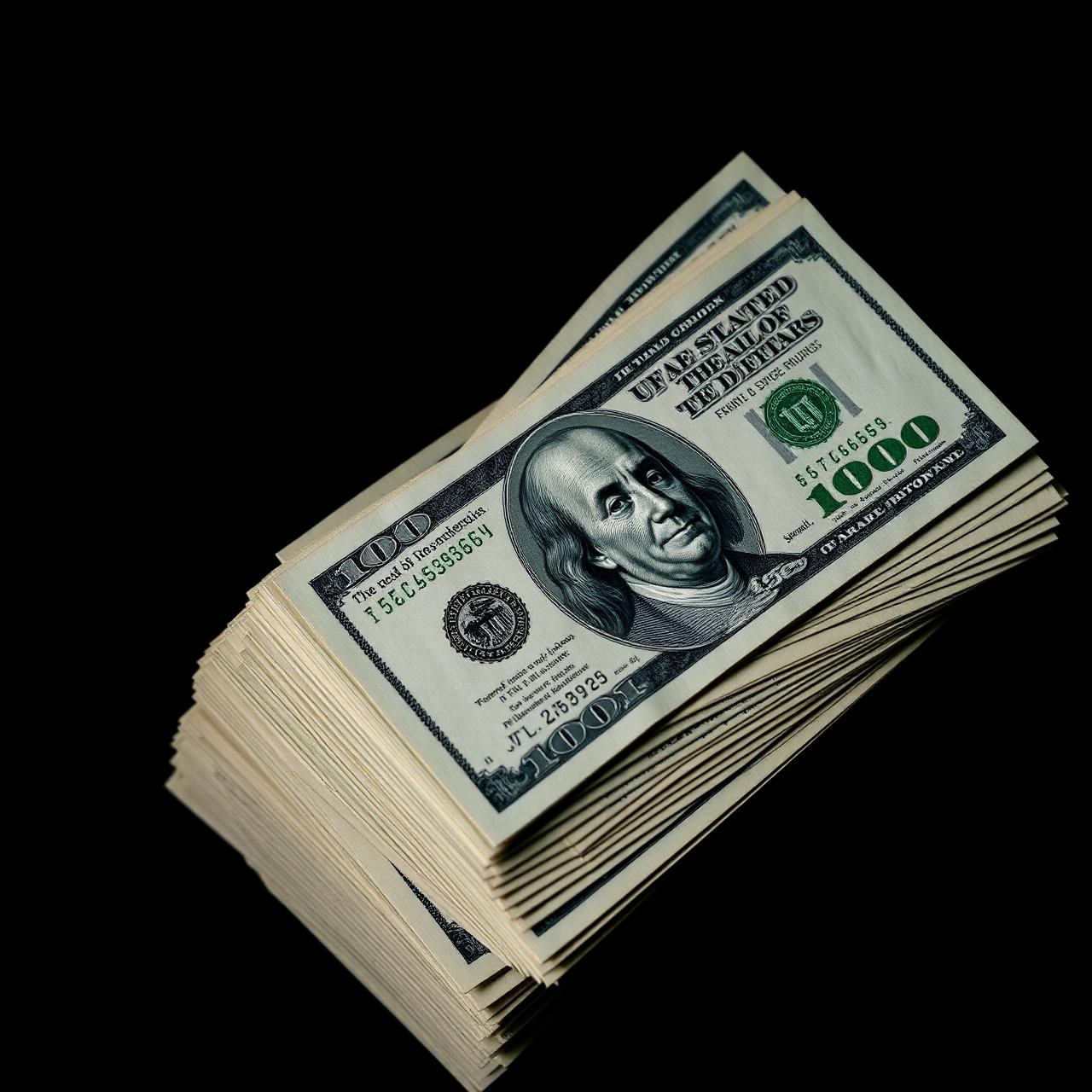 Uncut sheets of bills
